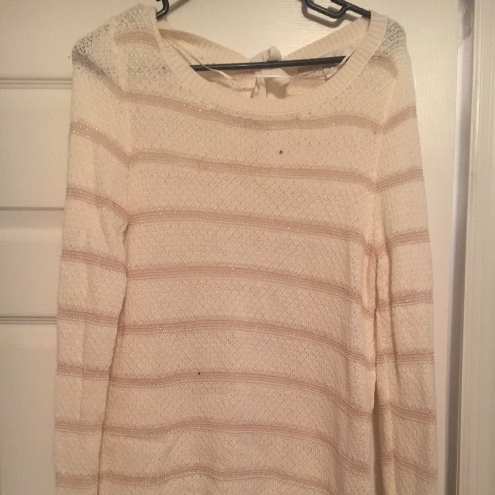 Shear sweater